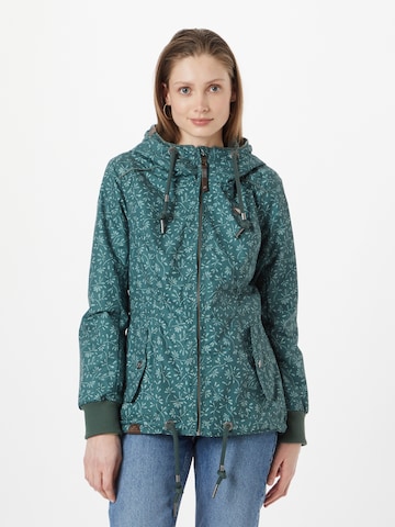 Ragwear Performance Jacket 'Danka' in Green: front