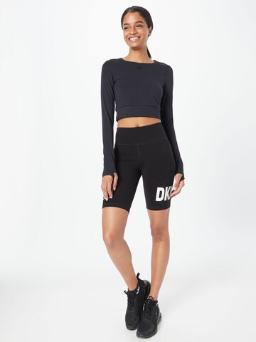 DKNY Performance Skinny Sportovní kalhoty – černá