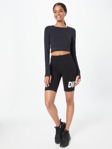 DKNY Performance Skinny Workout Pants in Black