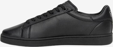 Baskets basses EA7 Emporio Armani en noir : devant