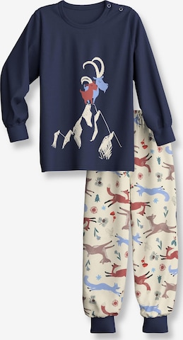 CALIDA Nachtkledij 'Toddlers Outdoor' in Blauw: voorkant