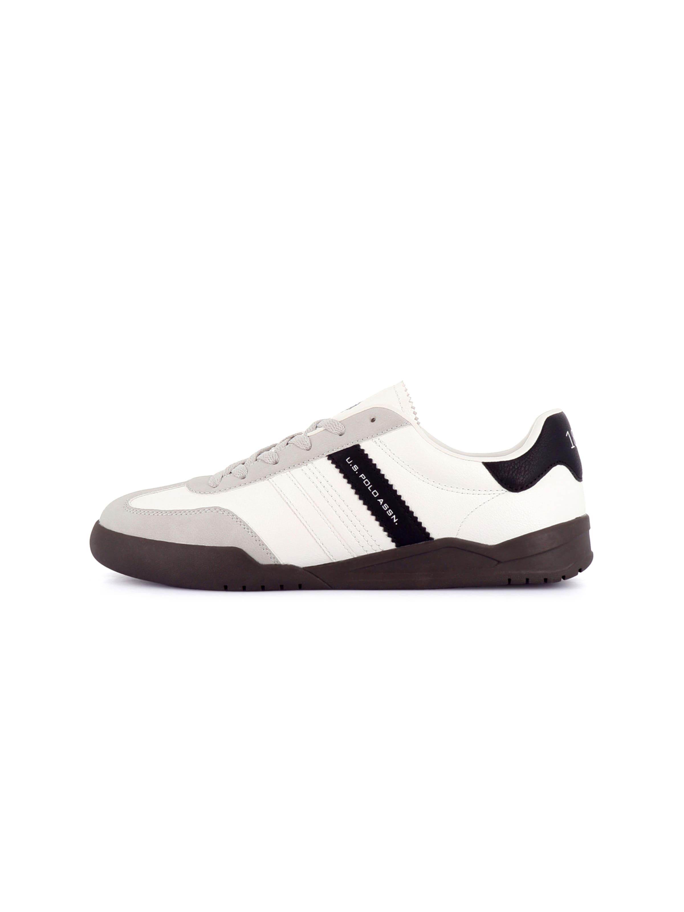 Baskets basses 'Jazz' US POLO ASSN. en blanc : devant
