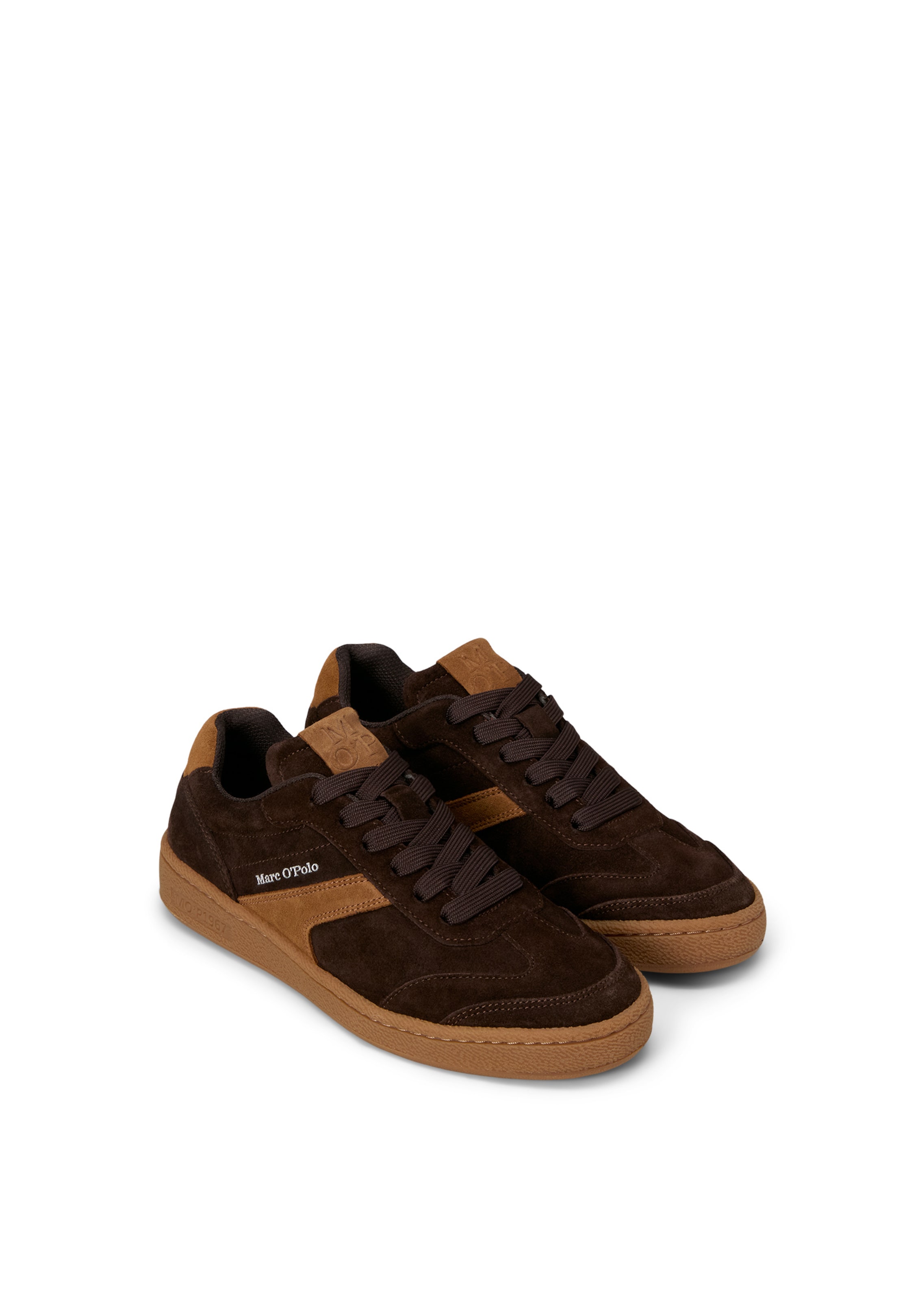 Marc O'Polo Platform trainers 'Court' in Brown