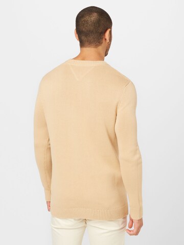 Pull-over 'Essential' Tommy Jeans en beige