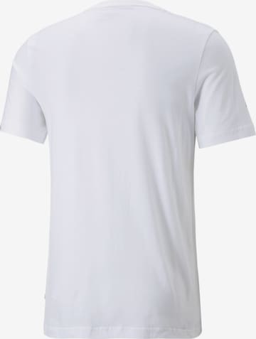 PUMA Shirt 'Motorsport Grafik' in Weiß