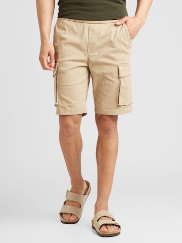 regular Pantaloni cargo 'CAM' di Only & Sons in beige: frontale