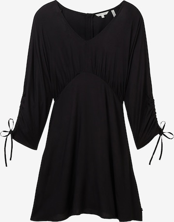 TOM TAILOR DENIM Φόρεμα σε μαύρο: μπροστά