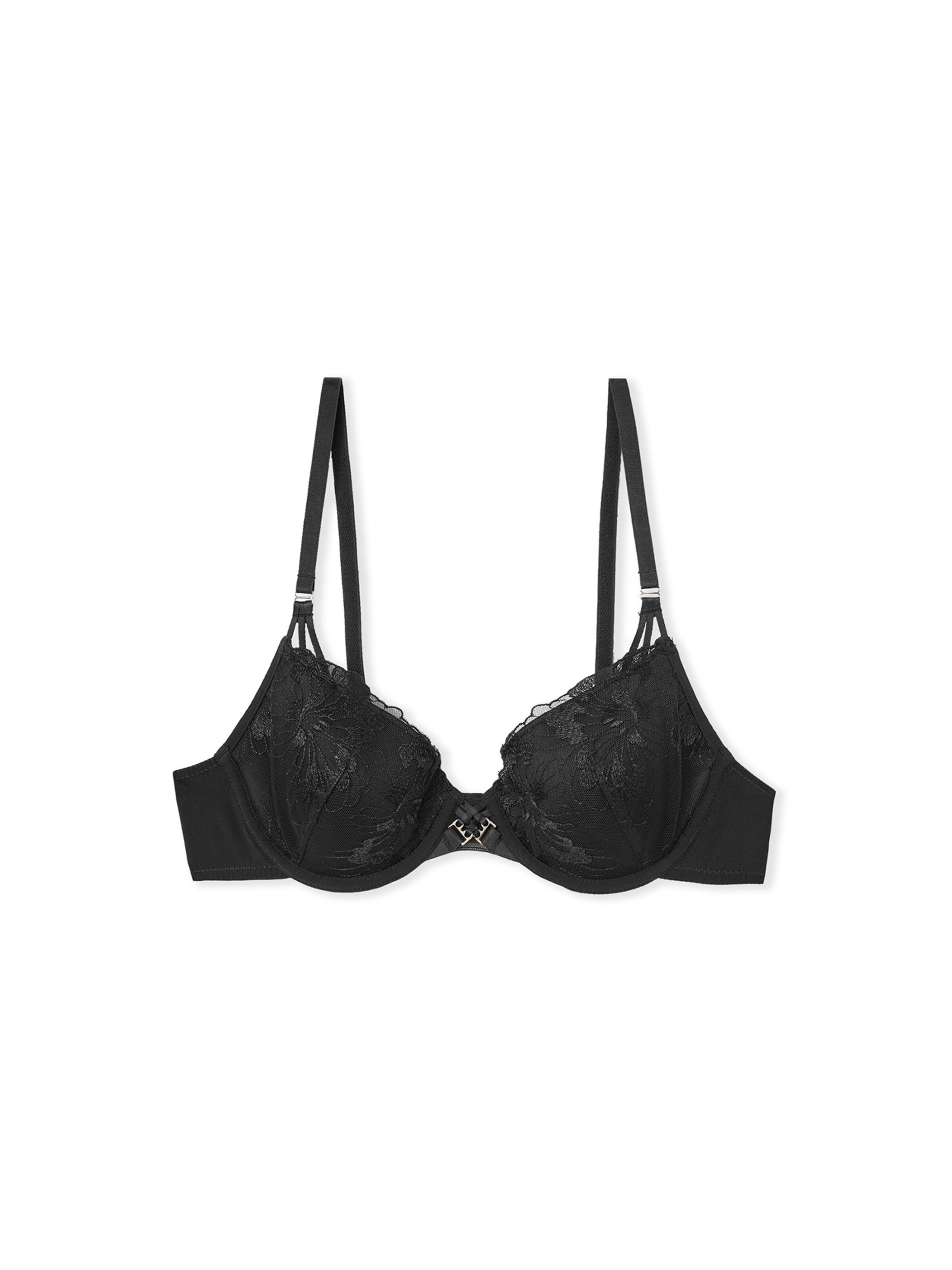 T-shirt Reggiseno 'Mira' di ETAM in nero: frontale