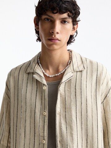 Coupe regular Chemise Pull&Bear en marron