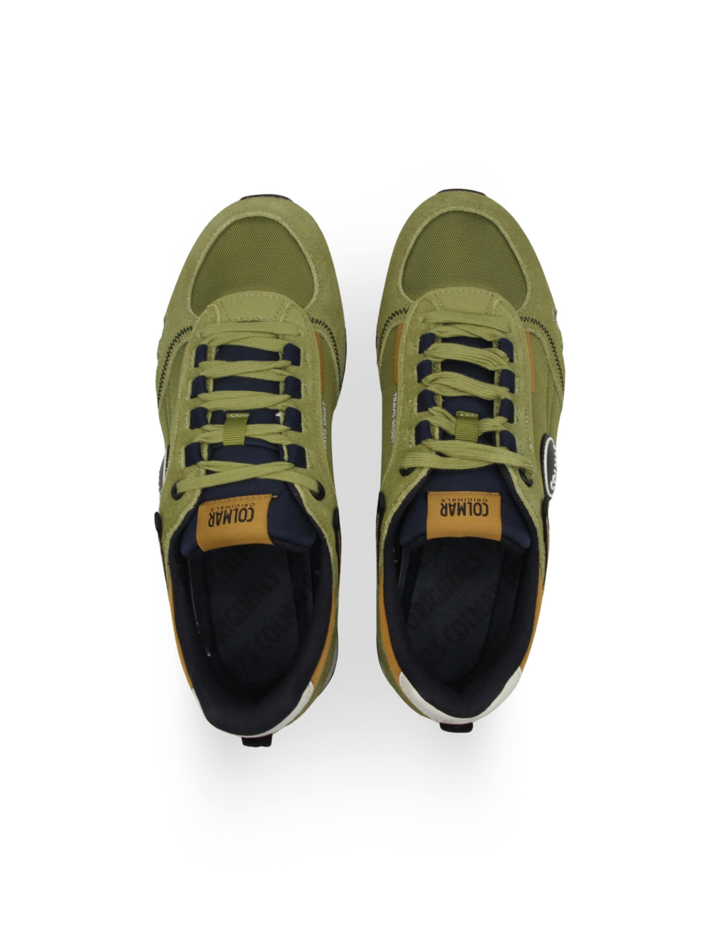 Colmar Platform trainers 'Travis Sport Colors' in Green: top