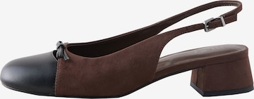 Escarpins à bride arrière 'Forever Comfort' Next en marron : devant