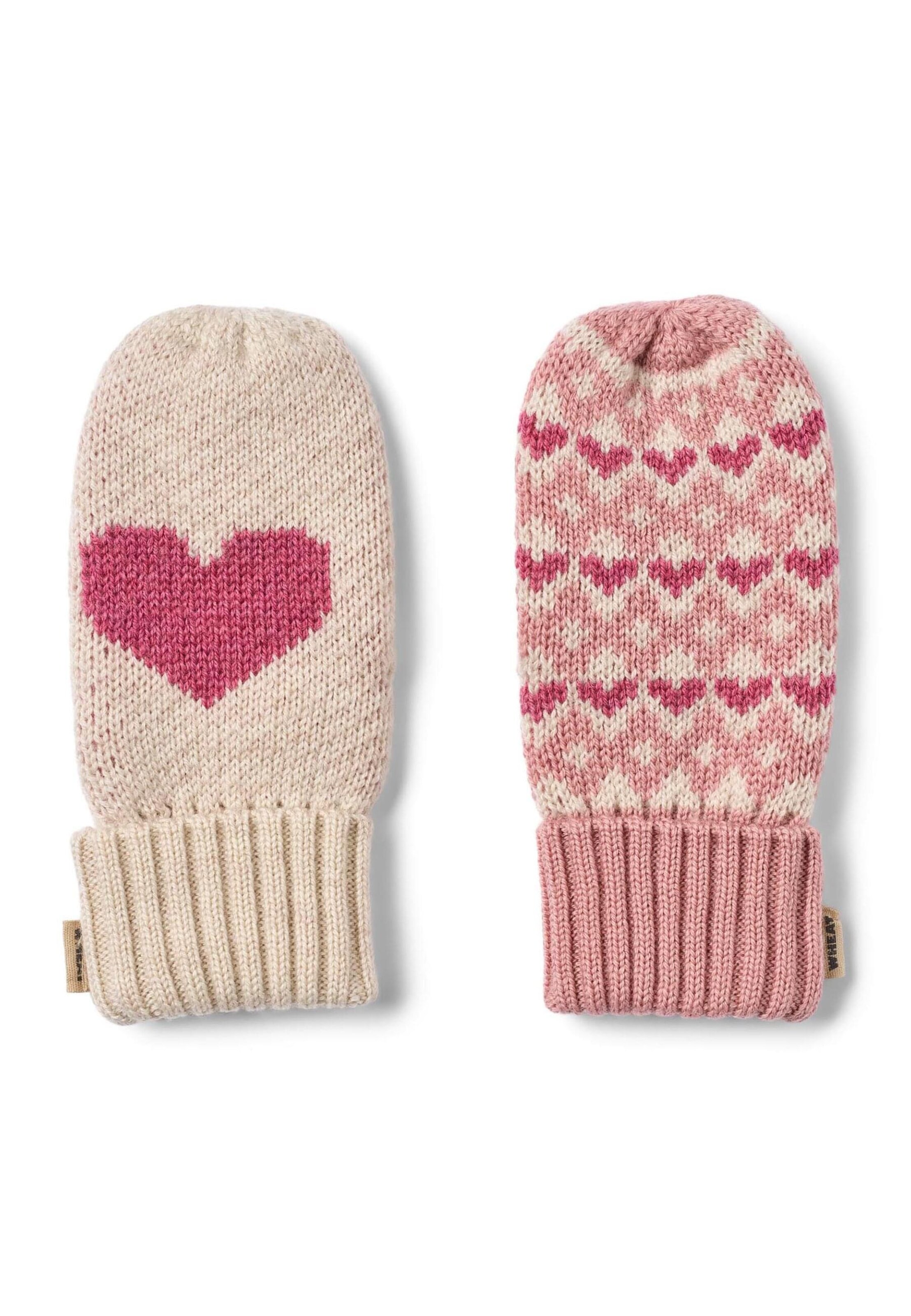 WHEAT Rukavice – pink: přední strana