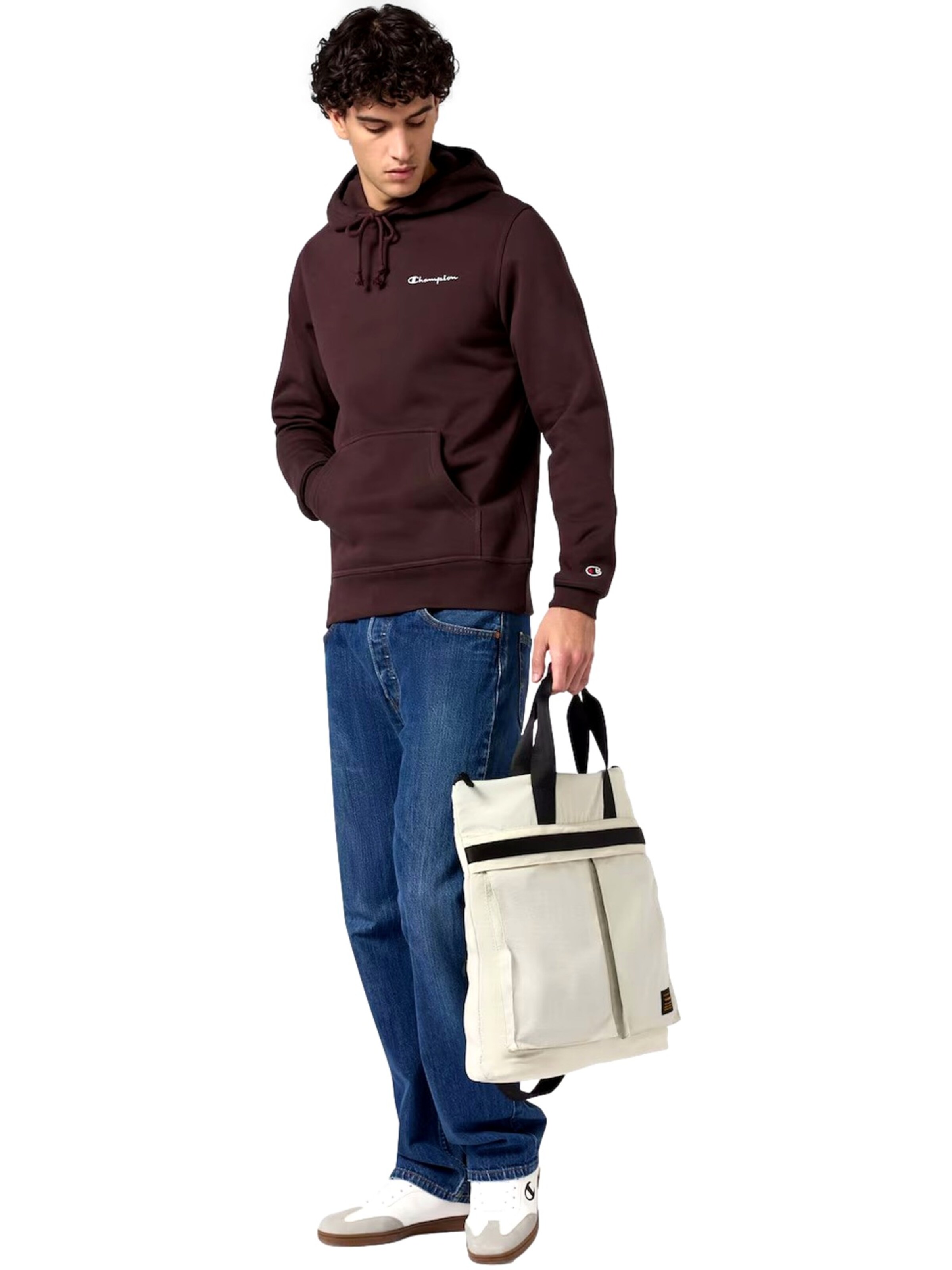 Champion Authentic Athletic Apparel Pullover i brun