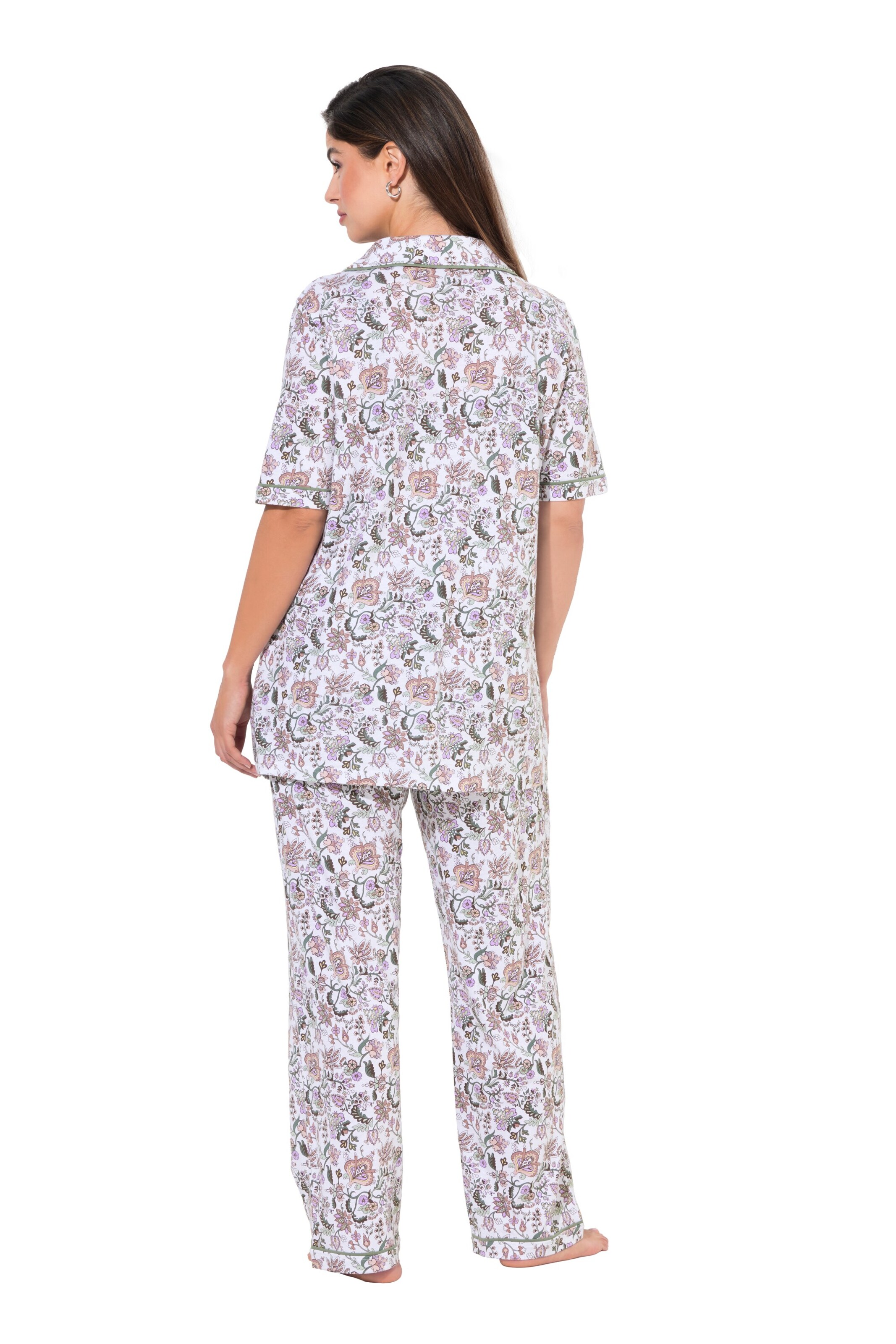 Ulla Popken Pyjama in Gemengde kleuren