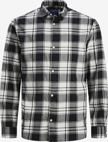 JACK & JONES Button Up Shirt 'JOSHUA' in White: front