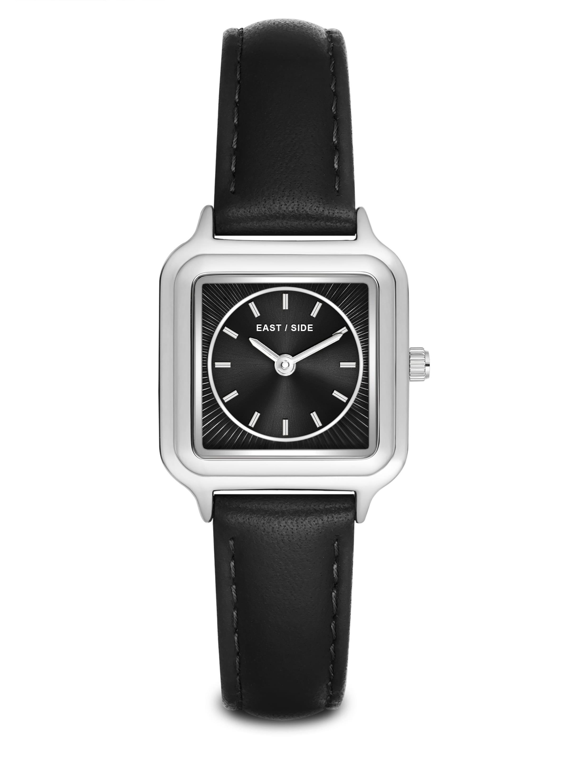 Eastside Analoog horloge in Zilver: voorkant