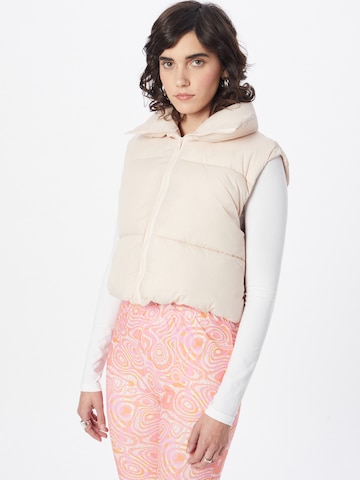 Gilet di Misspap in beige: frontale