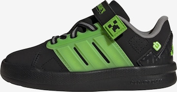 Baskets 'Minecraft Lightorama Court' ADIDAS SPORTSWEAR en noir : devant
