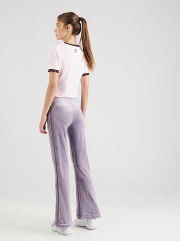 ADIDAS ORIGINALS Flared Pants in Purple