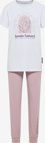 BRUNO BANANI Pajama 'BURNETT' in Pink: front