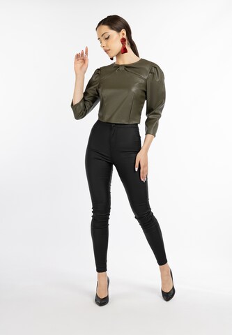 faina - Blusa em verde