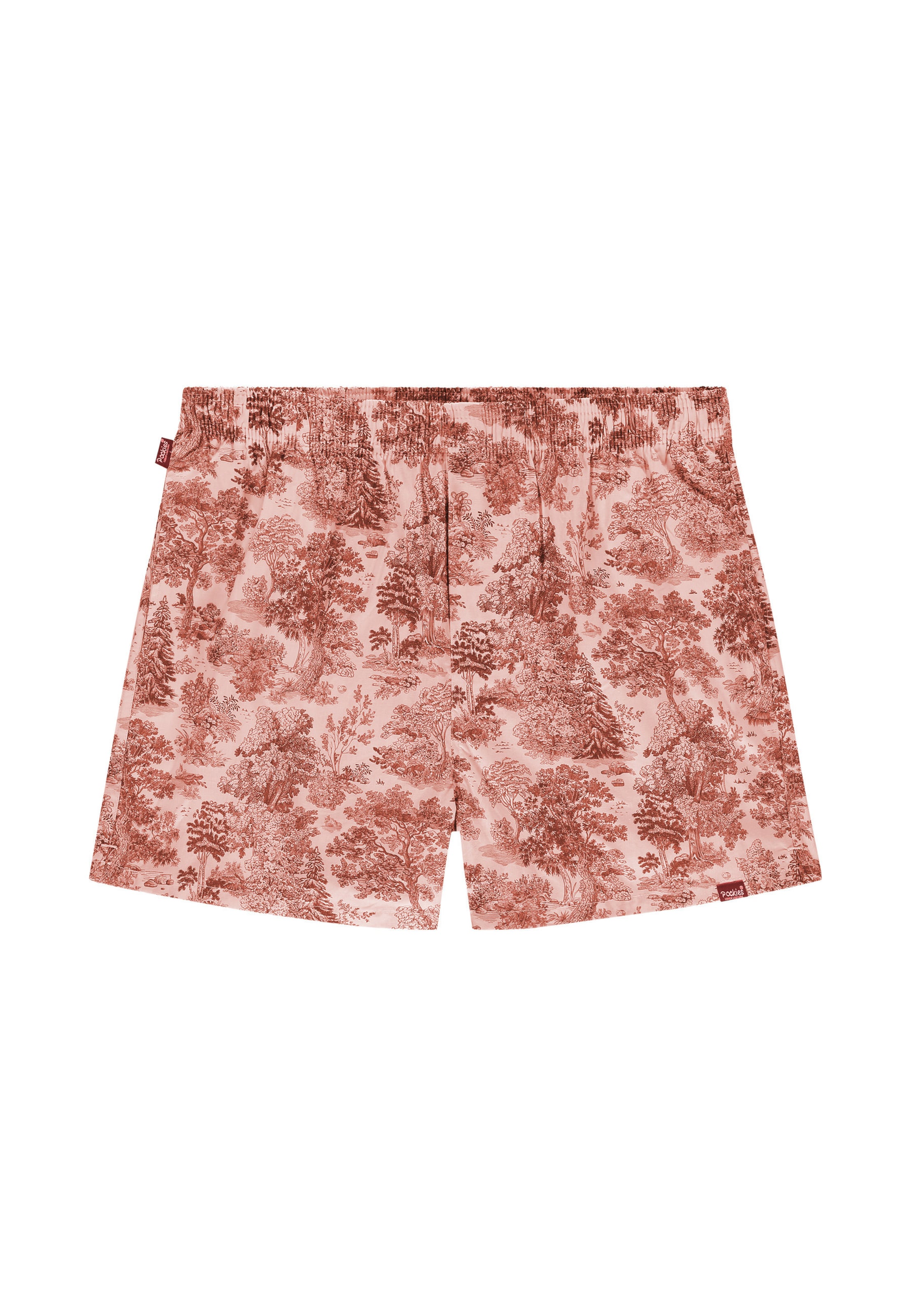 Boxer 'Scenic' di Pockies in rosso: frontale