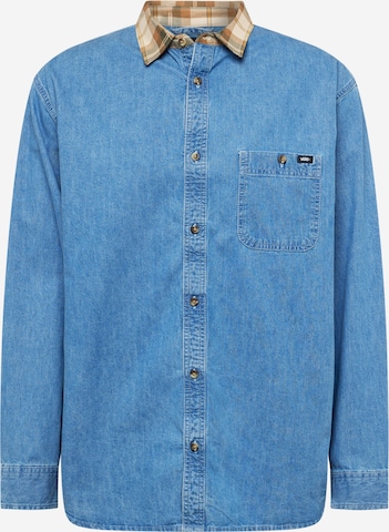 VANS Regular fit Риза 'DEERFIEL' в синьо: отпред