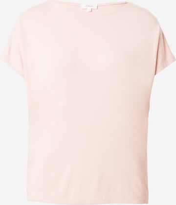 T-shirt s.Oliver en rose : devant