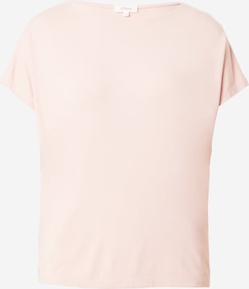 s.Oliver T-Shirt in Pink: predná strana