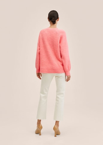 MANGO Sweater 'Blosom' in Pink