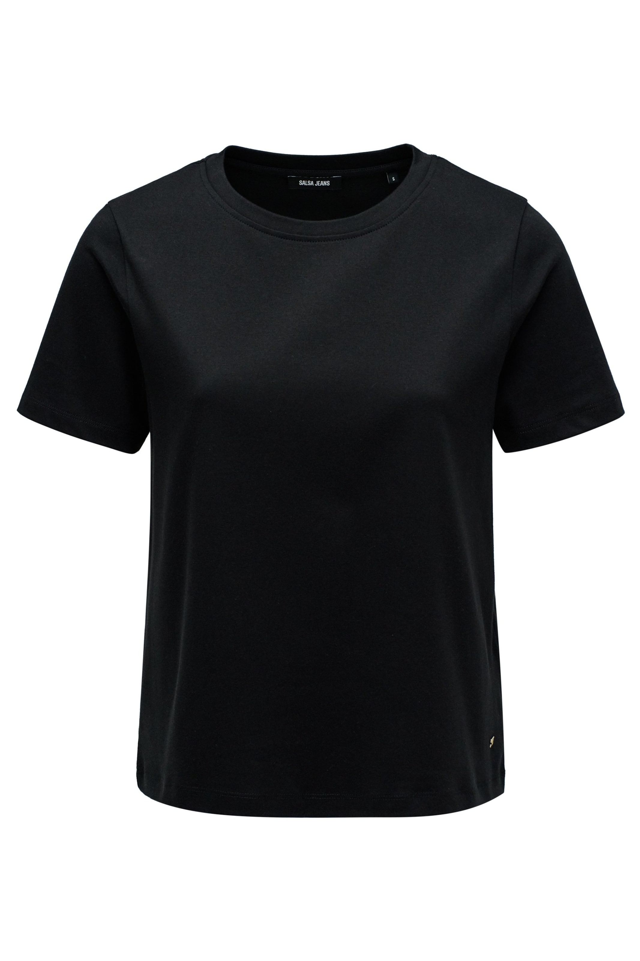 Salsa Jeans Shirt in Zwart: voorkant