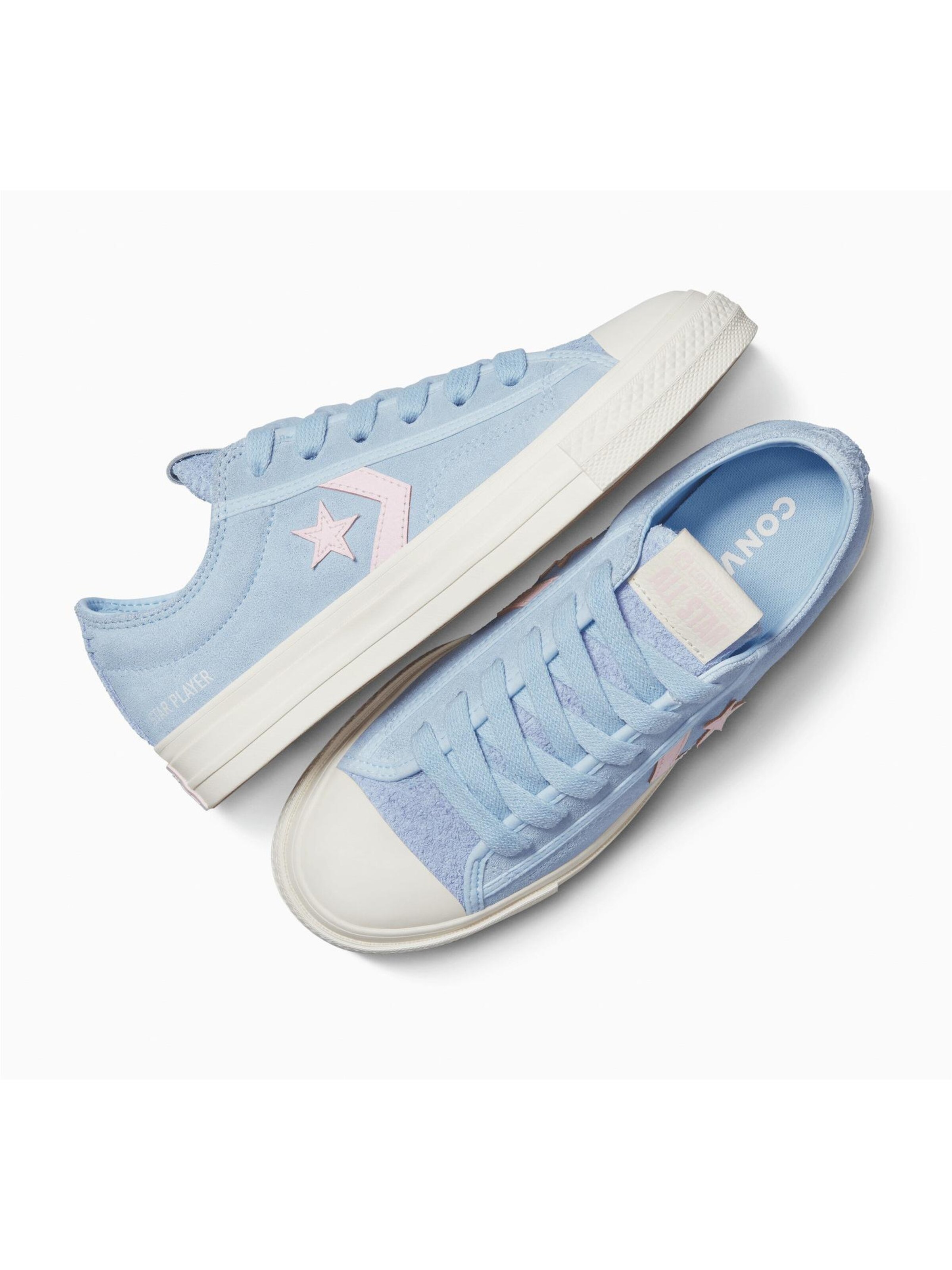 CONVERSE - Zapatillas deportivas bajas 'Converse Star Player 76 Colorful Suede' en azul