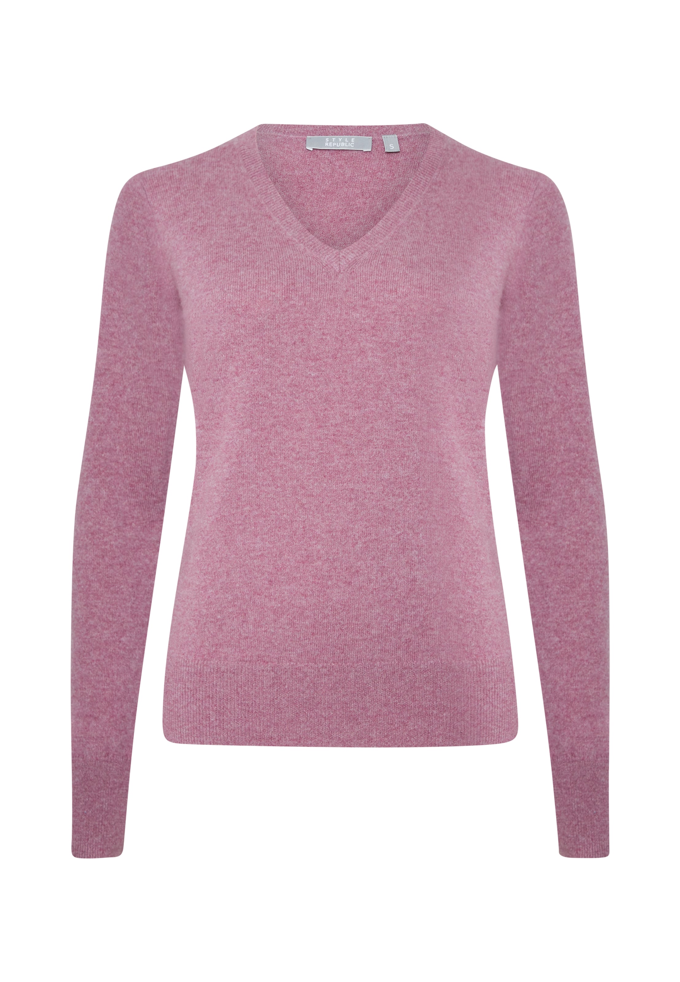 Style Republic Kaschmir Pullover in Pink: Vorderseite