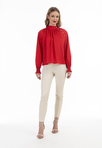 faina Blouse in Rood