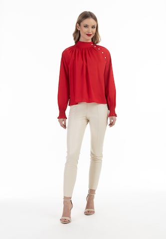 faina Blouse in Rood