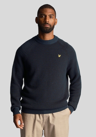 Lyle & Scott Sweater in Blue: front