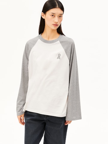 ARMEDANGELS Shirt 'ICONIC Å RAGLAN' in Beige: front