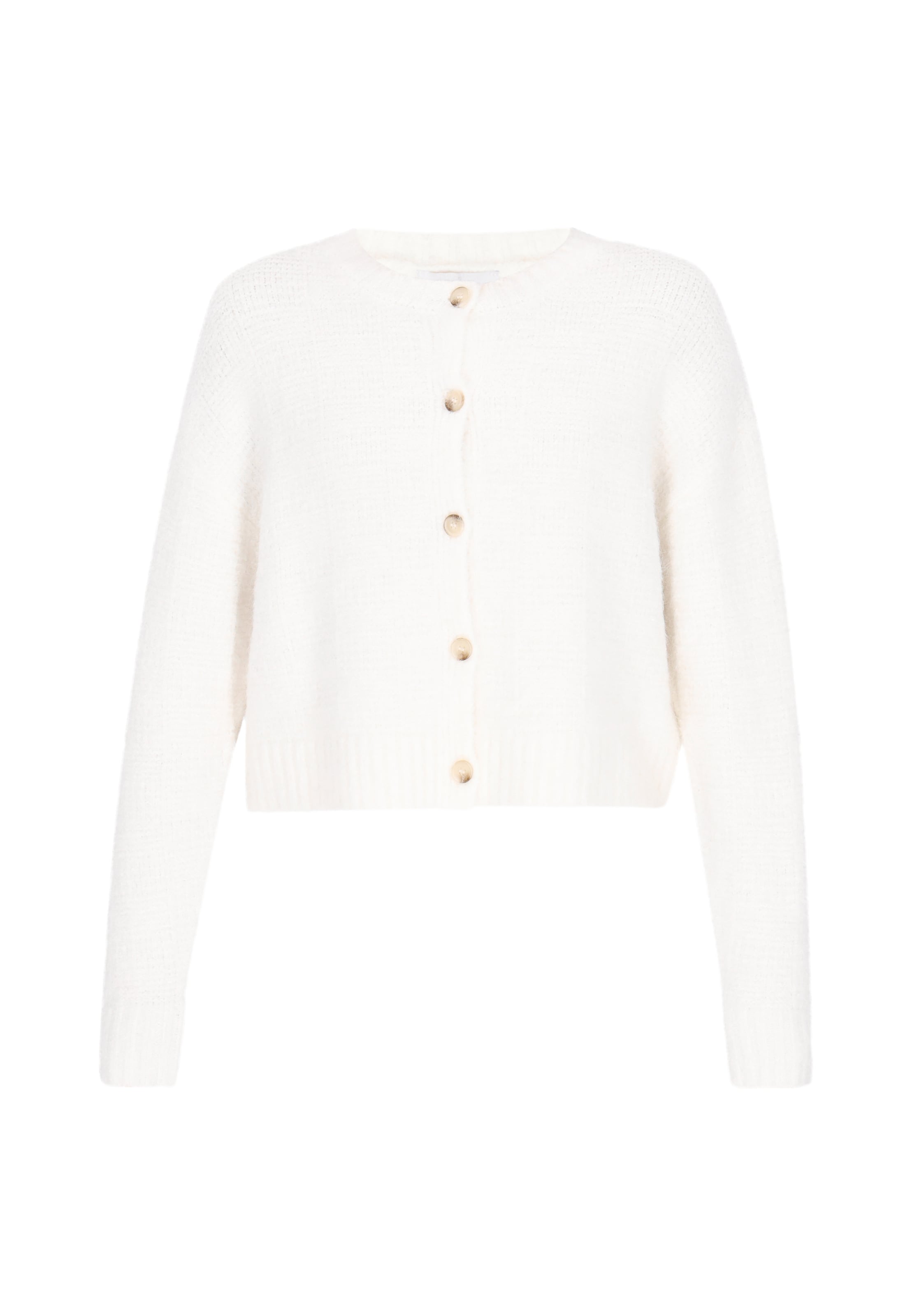 usha WHITE LABEL Kardigán - Biela: predná strana