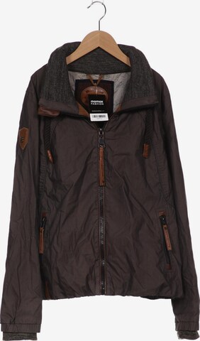 naketano Jacket & Coat in XL in Brown: front