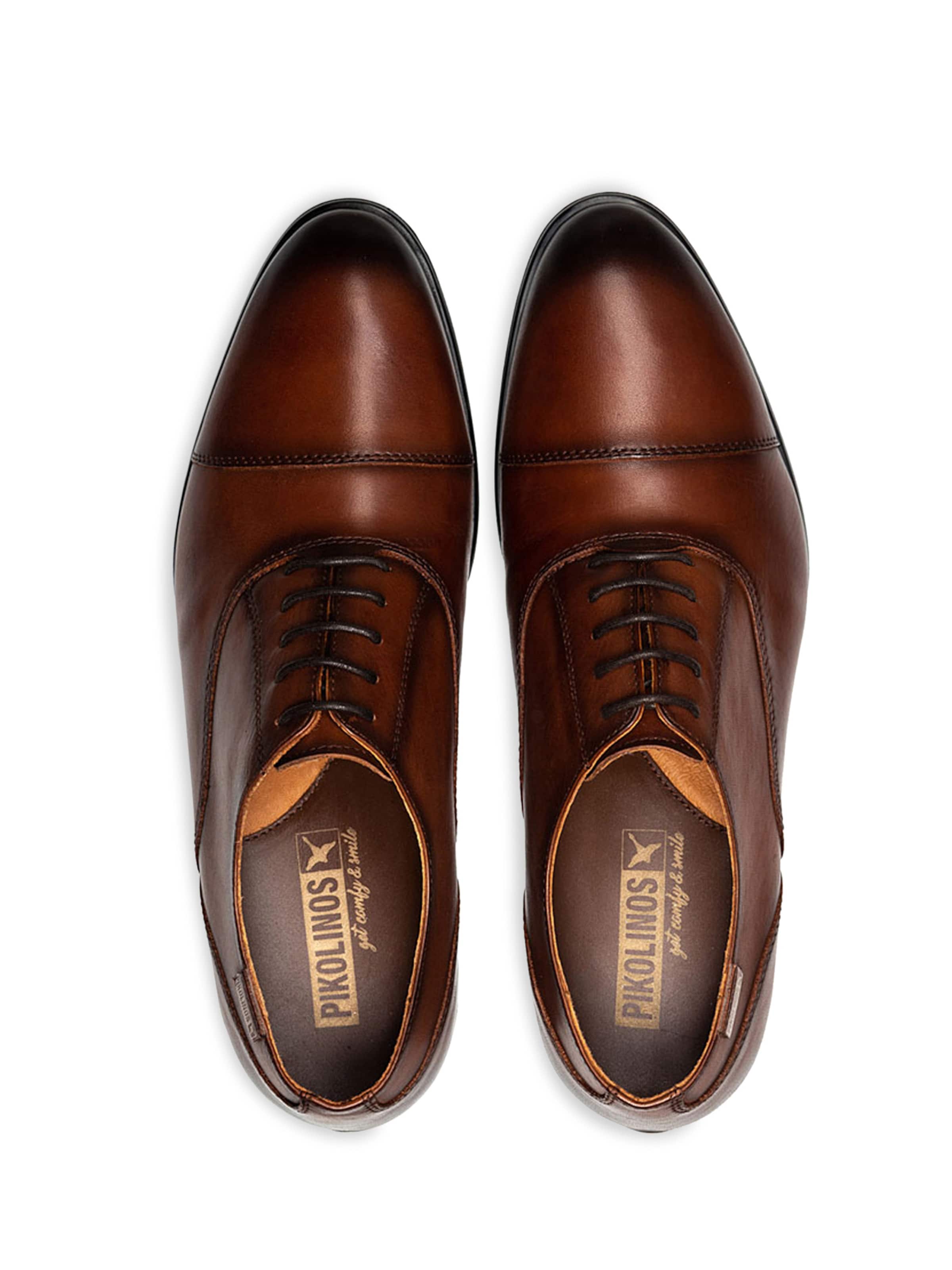 PIKOLINOSCipele na vezanje 'Bristol' - smeđa boja