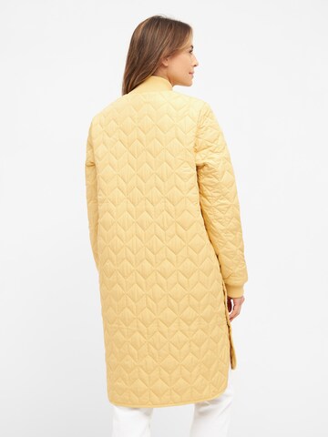 ILSE JACOBSEN Between-Seasons Coat 'ART06' in Yellow