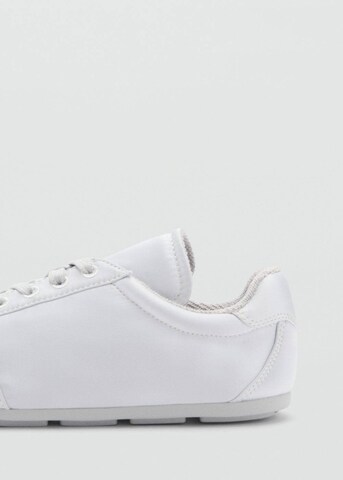 MANGO Sneaker 'Plains' in Silber