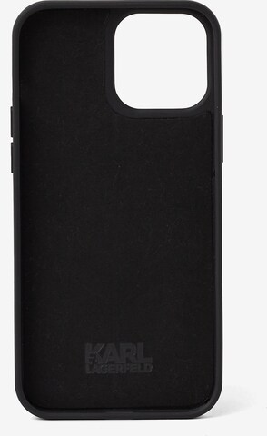 Protection pour smartphone ' iPhone 13 ' Karl Lagerfeld en noir