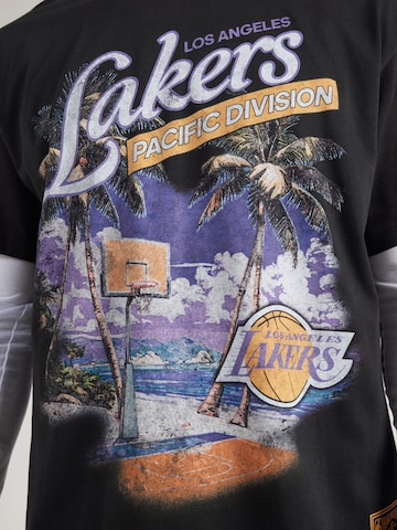 Maglietta 'NBA PARADISO LOS ANGELES LAKERS' di Mitchell & Ness in nero