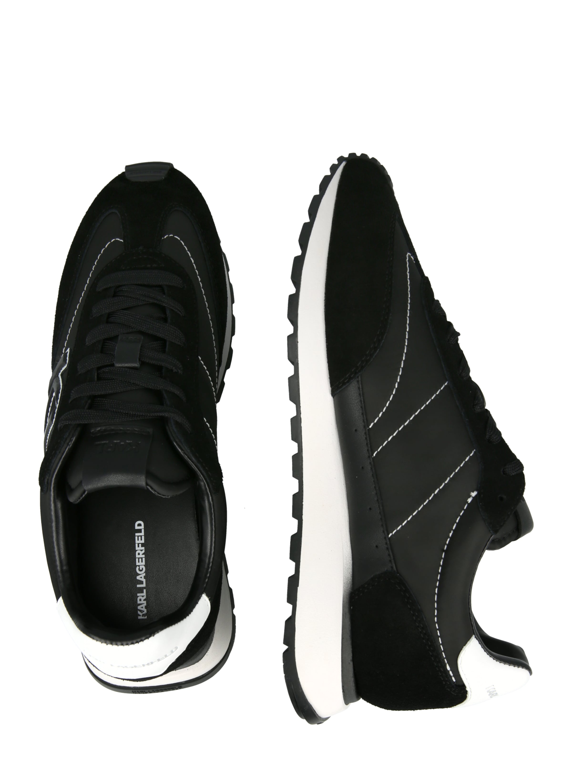 Karl Lagerfeld Tenisky 'KAIRO' – černá: boční strana