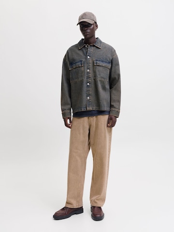 JACK & JONES Baggy Jeans 'JPSTAlex Antonio' in Brown