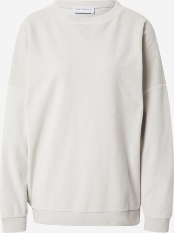 Karo Kauer Sweatshirt 'NORA' in Grey: front