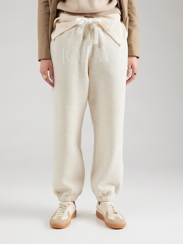 Tapered Pantaloni 'THE BAR' di 10Days in beige: frontale