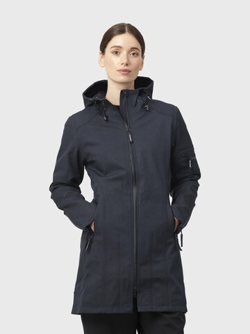 ILSE JACOBSEN Functionele jas 'RAIN07' in Blauw: voorkant