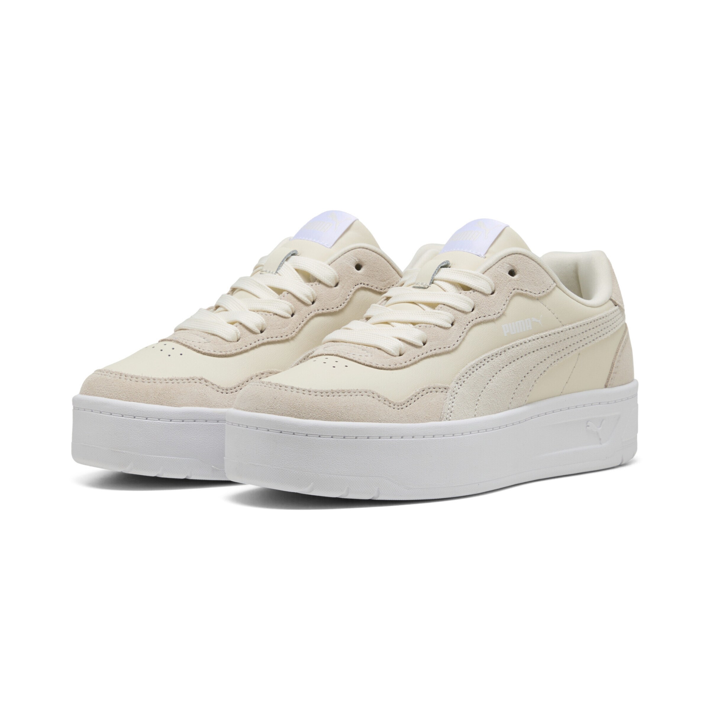 Baskets basses 'Court Lally Skye' PUMA en blanc